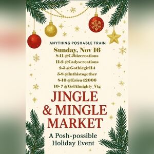 Jingle & Mingle Market POSHableTrain
